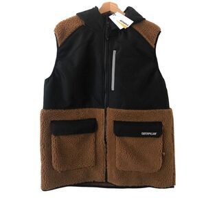 Caterpillar Sherpa Vest Men’s Size Large